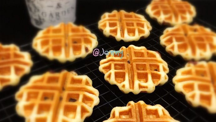 紫米华夫饼