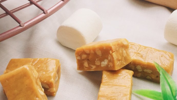 熟豆粉版牛轧糖