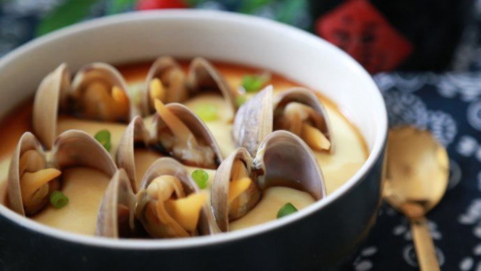 黄蚬子鸡蛋羹