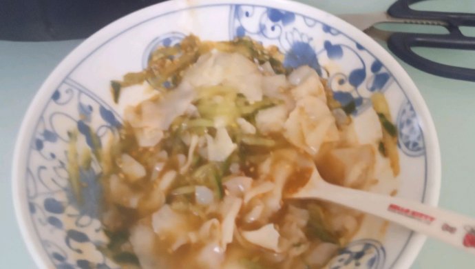 (饺子皮版)自制凉皮