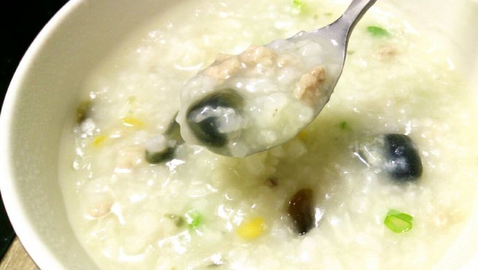 皮蛋瘦肉粥