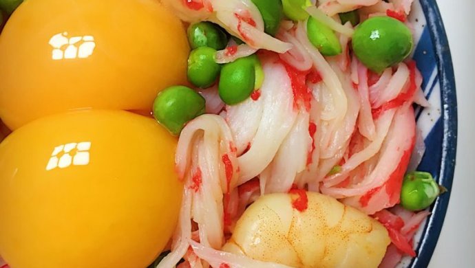 蟹***虾仁盖饭
