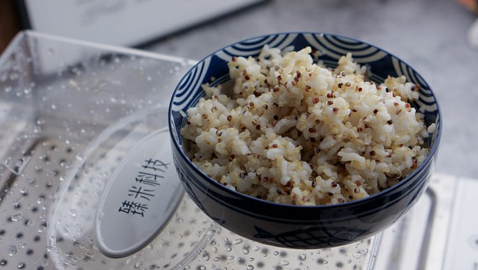 藜麦糙米饭（蒸汽蒸制版）