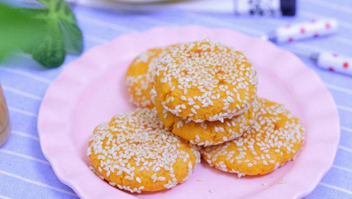 红薯芝心小饼 宝宝辅食食谱