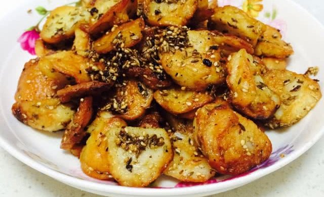 香煎墨鱼丸