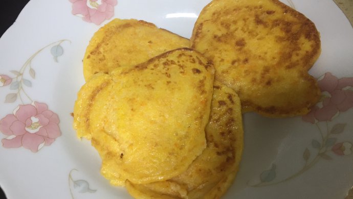 宝宝补锌主食之鲜贝山药鸡蛋饼