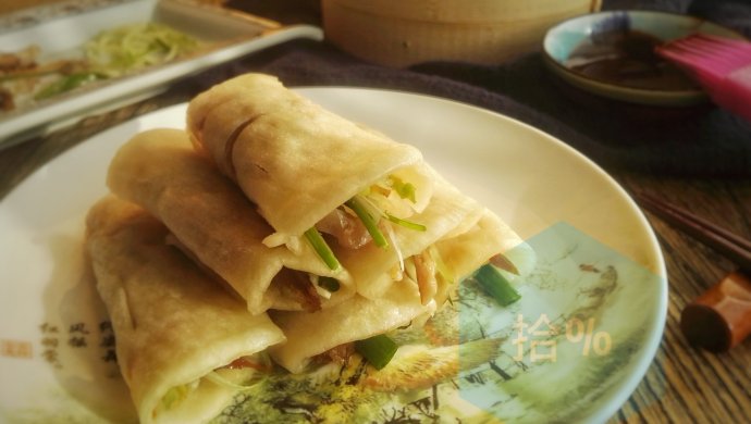 饺子皮大变身之春饼篇【饺子皮主题】