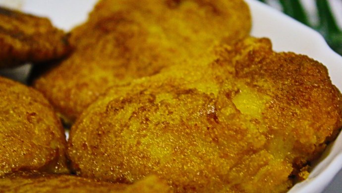 大黄米油炸糕