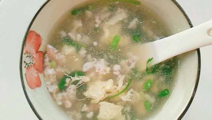 皮皮虾鸡蛋汤