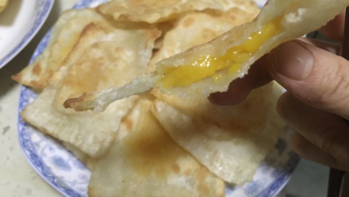 芒果飞饼（馄饨皮版）