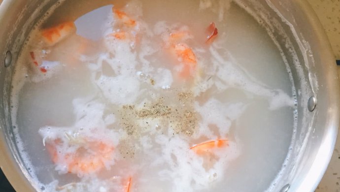 干贝鲜虾海鲜粥