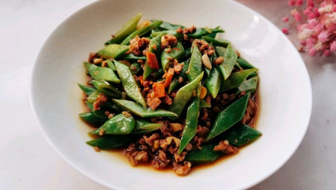 十分钟快手菜――肉末刀豆