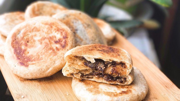 豆面红糖酥饼（烙烤料理）