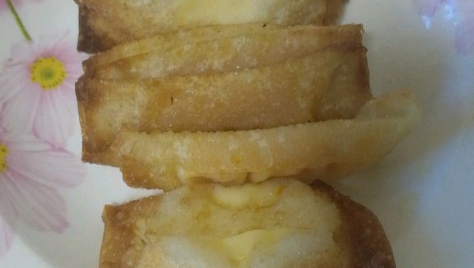 扁肉（云吞）皮南瓜派