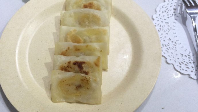 馄饨皮香蕉酥
