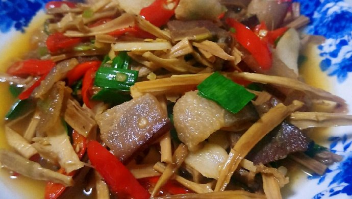 笋干腊肉