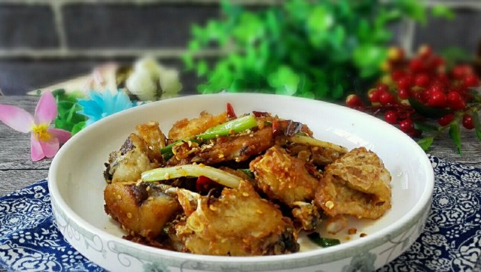 干煸鱼块