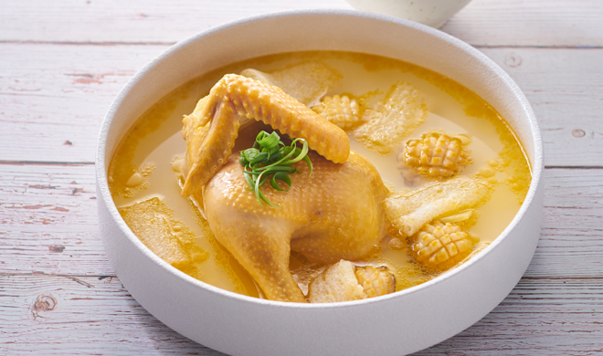 竹荪鲜鲍鸡汤