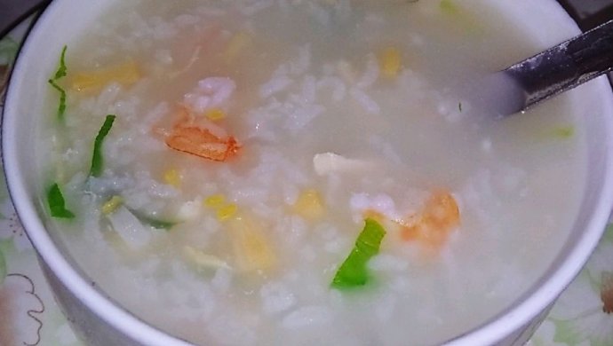 干贝海鲜粥