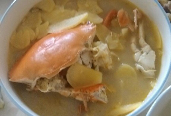 青蟹炖土豆