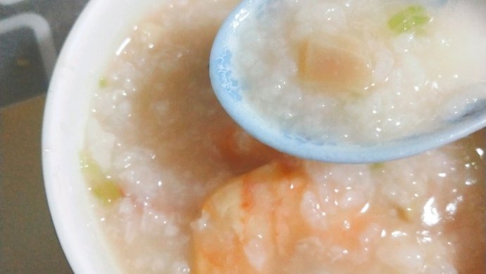 干贝鲜虾海鲜粥