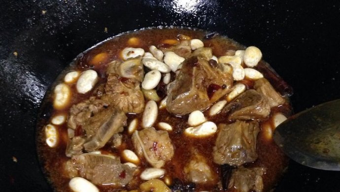 白豆烧排骨