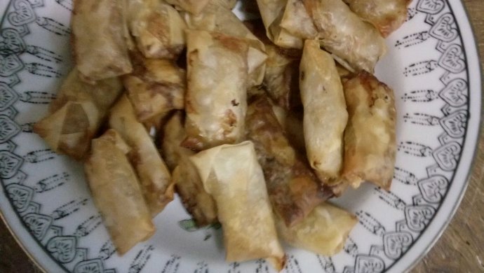 饺子皮版春卷