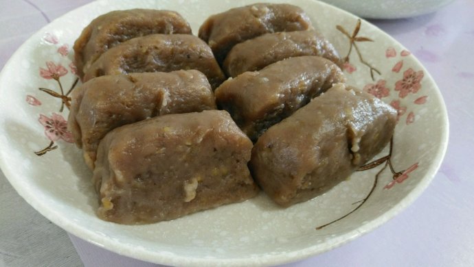 绿豆粳米蒸糕