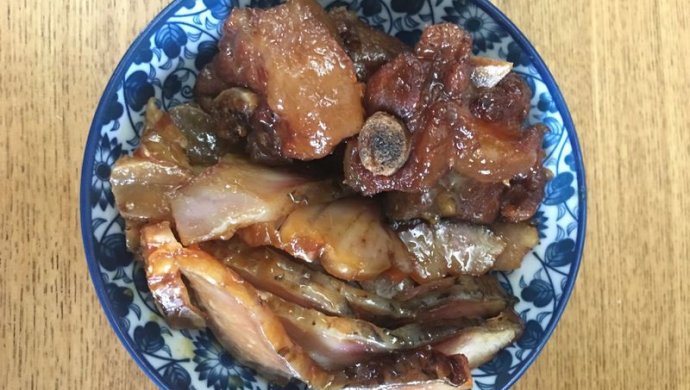青鱼蒸腊排