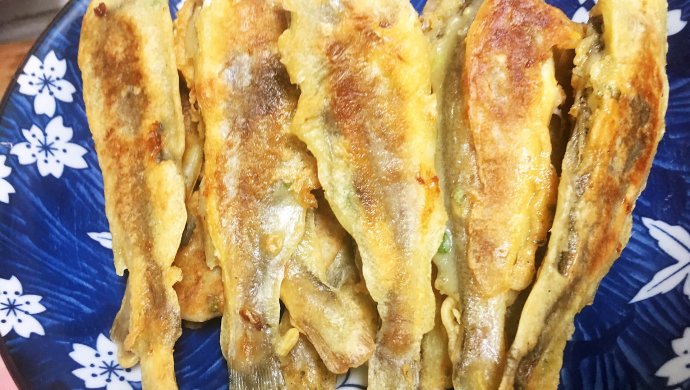 鲜香小食:香煎小黄鱼