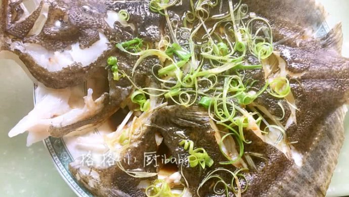 清蒸多宝鱼