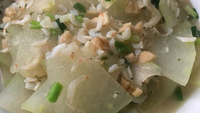 冬瓜萝卜干虾皮
