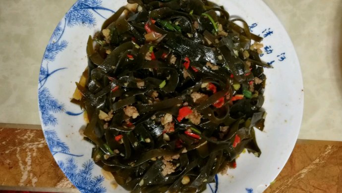 肉末海带