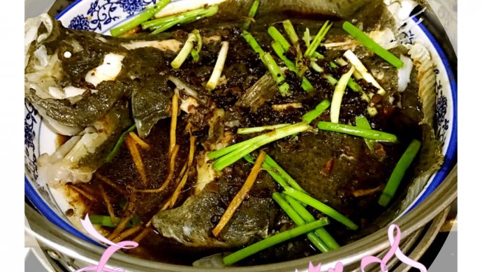 快手清蒸多宝鱼