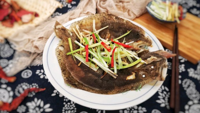 清蒸多宝鱼