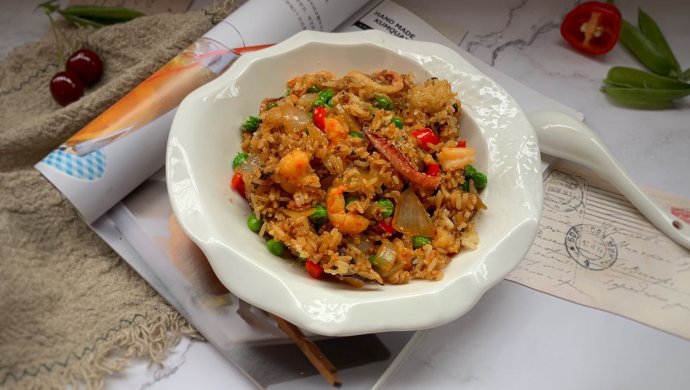 海鲜炒饭