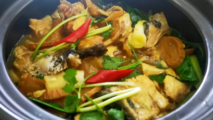 菜脯觞鱼