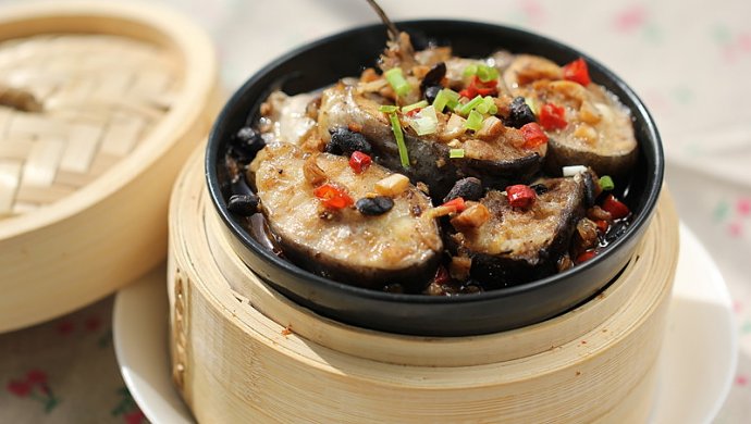 豆豉蒸豸鱼
