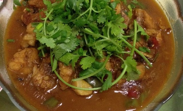 鲶鱼炖豆腐