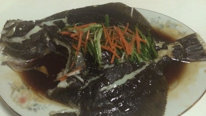 清蒸多宝鱼