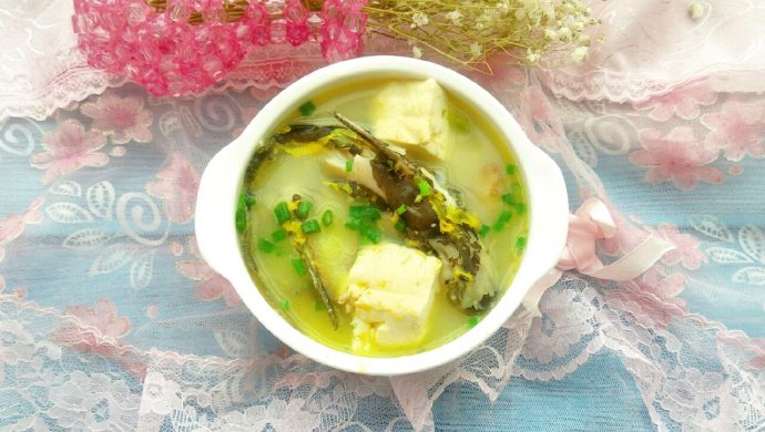 黄骨鱼豆腐汤