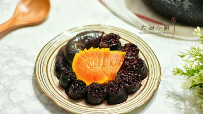 黑米花胶养颜汤(炖)