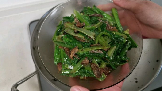 豆豉鲮鱼油麦菜