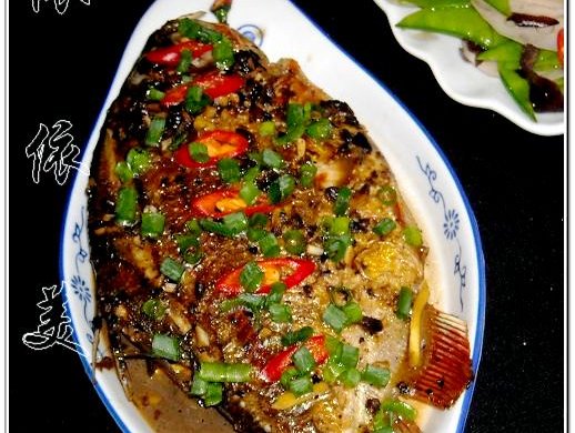 蒜蓉豆豉烧鳊鱼