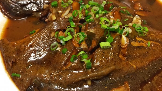 红烧多宝鱼（大菱鲆）