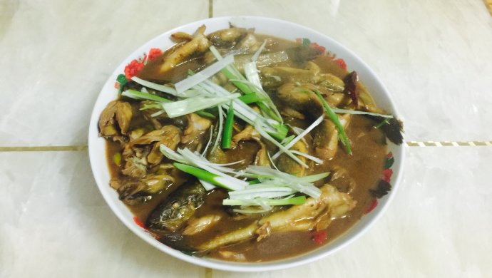 家常菜「酱炖海鲶鱼」