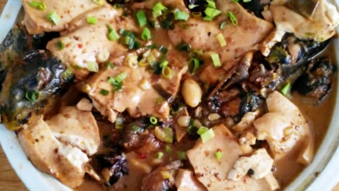 昂刺鱼烧豆腐