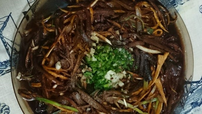 饷油髫丝：上海菜（野生黄鳝）