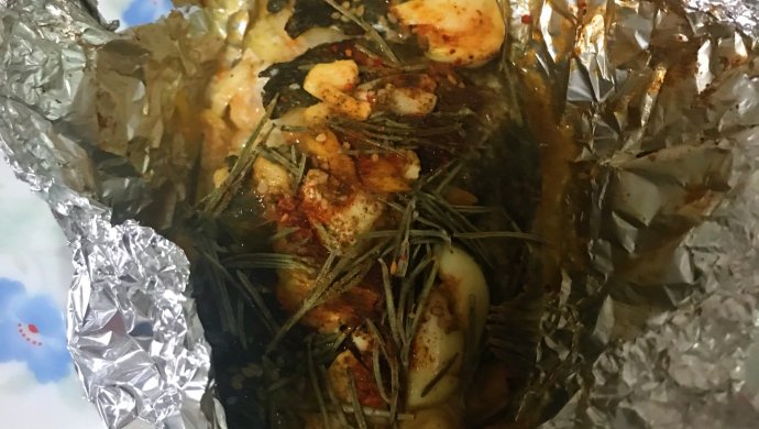 烤多宝鱼清蒸多宝鱼，一鱼两吃