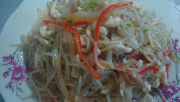 银芽鸡丝